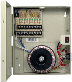 9 port power distribution panel-24V AC 8A