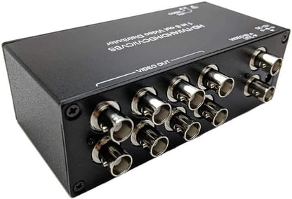 Video Amplifier Splitter for AHD- 1 In 8 Out 