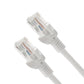 Cat5e Ethernet Network Patch Cable, White 100ft Internet Wire