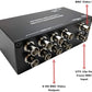 Video Amplifier Splitter for AHD- 1 In 8 Out 