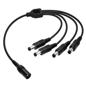 Camera Power Splitter Cable- 1 to 4
