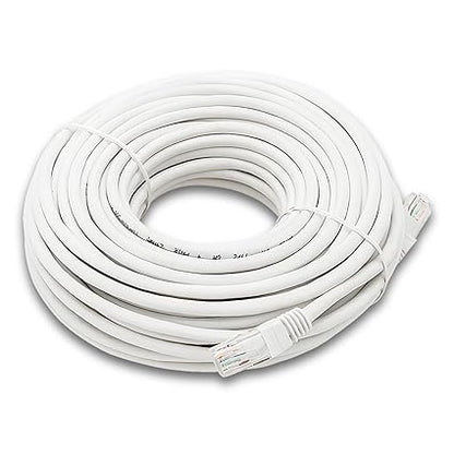 CAT5E Ethernet Cable - 50 Foot White