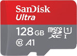 SANDISK 128GB ULTRA MICROSDXC UHS-I MEMORY CARD