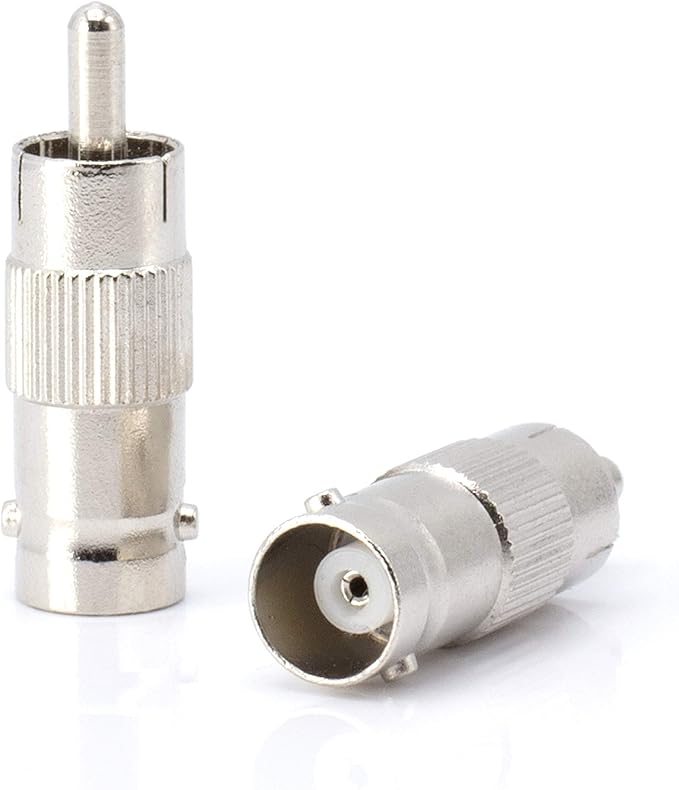 BNC FEMALE TO RCA MALE ADAPTER