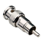 BNC Male to RCA Male Adapter- Single