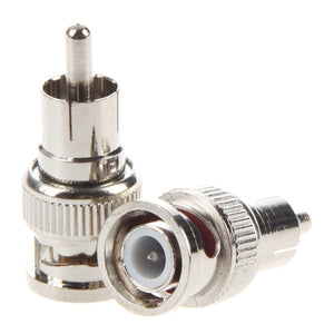 BNC Male to RCA Male Adapter- Single