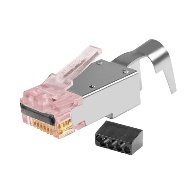 ProSeries Cat6/6a STP Shielded External Ground – Pass-Through RJ45 with Cap45® & Bar45® (Simply45 S45-1750P)
