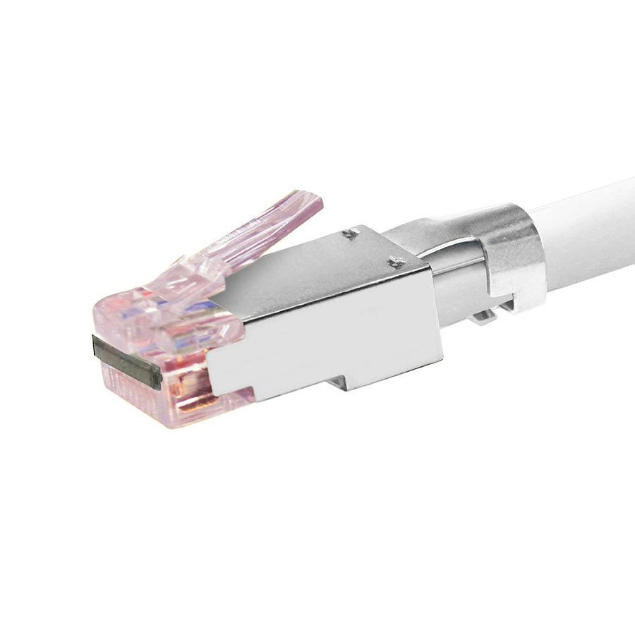 ProSeries Cat6/6a STP Shielded External Ground – Pass-Through RJ45 with Cap45® & Bar45® (Simply45 S45-1750P)