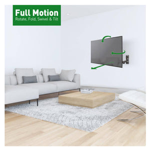 Barkan 13" - 43" Full Motion TV Wall Mount