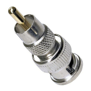 BNC Male to RCA Male Adapter - 10 Pack