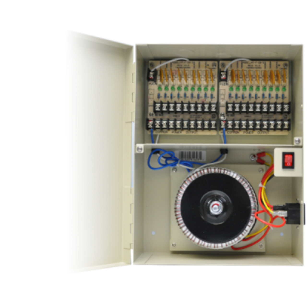 18 Port Power Supply Panel-24V A/C 18Amp