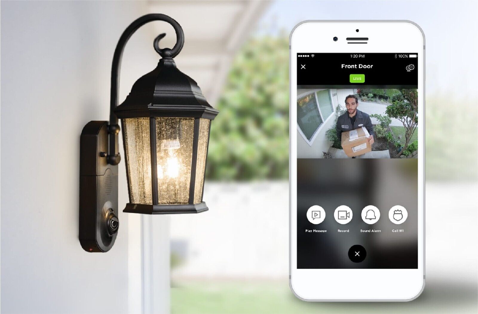 Maximus Smart Security Light - Coach