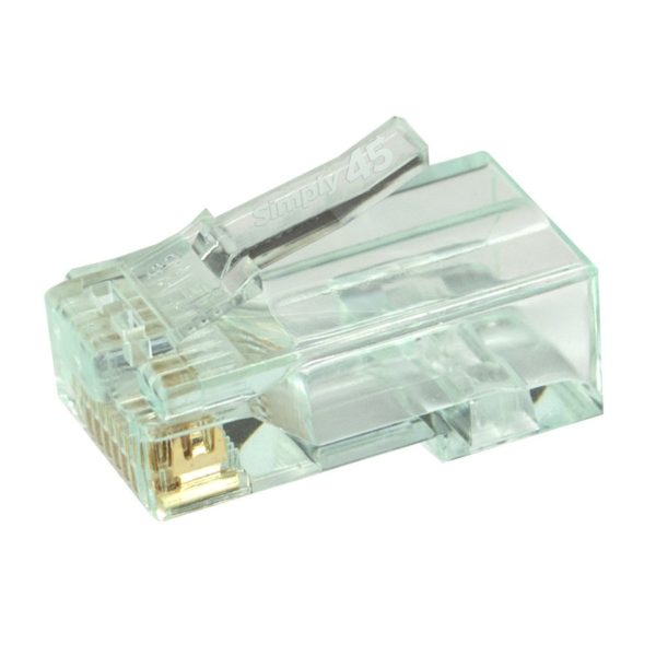Cat6 Unshielded – Pass Through RJ45 (Simply45 S45-1600) 