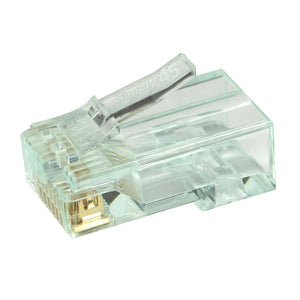 Cat6 Unshielded – Pass Through TJ45 – 50pc Clamshell (Simply45 S45-1601)
