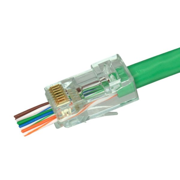 Cat6 Unshielded – Pass Through RJ45 (Simply45 S45-1600) 