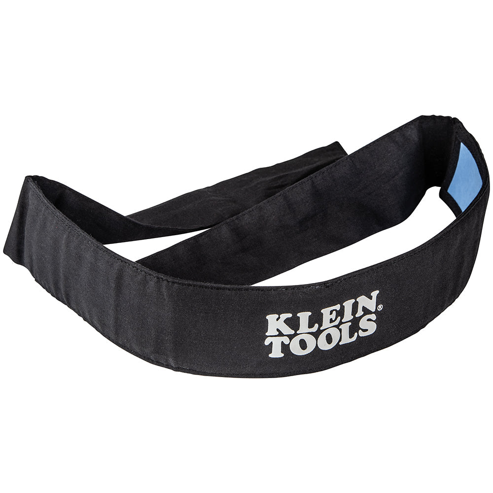 The Klein Cooling Bandana helps you cool down during and after hard work or strenuous activities. The PVA material has extraordinary absorbent properties that allow it to retain moisture and stay cooler than ambient air around it. Machine or hand wash; air dry.