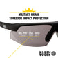Klein Tools Standard Safety Glasses, Gray Lens Part Number: KLN 60160
