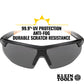 Klein Tools Standard Safety Glasses, Gray Lens Part Number: KLN 60160