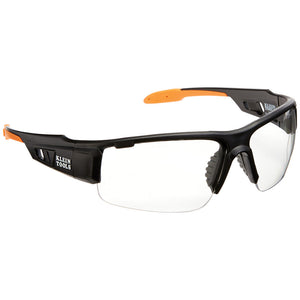 Klein Tools Professional Safety Glasses are high-quality protective eyewear that feature an anti-fog coating that won't wear off. Scratch resistant clear lenses with UV protection block 99.9% of harmful UV rays. Lightweight and flexible materials for long-term comfort with rubber nose piece and temples for face conforming fit and sure grip. Optional Hard Case (Cat. No. 60176) and Breakaway Lanyard (Cat. No. 60177) sold separately.