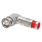 BNC Right-Angle SealSmart Coaxial Compression Connectors for RG59 - 3/pkg
