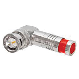 BNC Right-Angle SealSmart Coaxial Compression Connectors for RG59 - 3/pkg